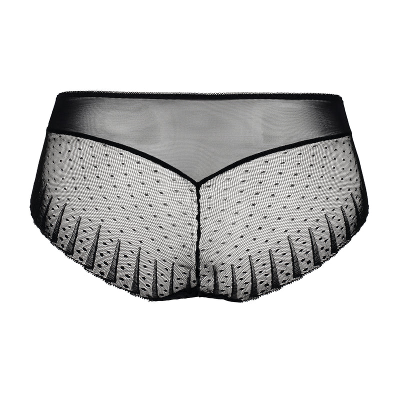 Empreinte - Amour -05225 - Noir - Culotte taille haute