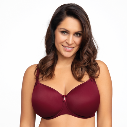 Corin - Virginia - 1787 - Bourgogne - Soutien-gorge moulé Spacer 3D