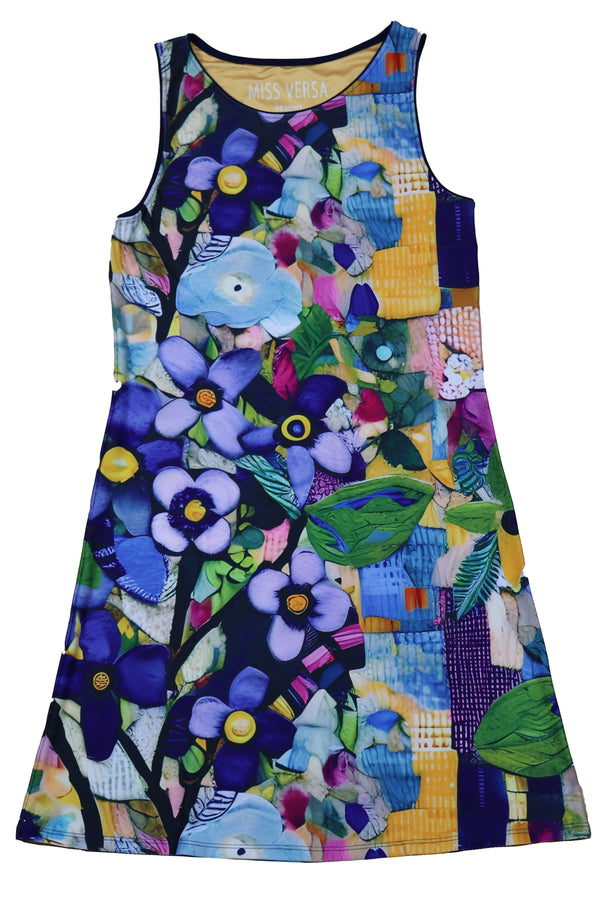 Miss Versa - Robe sans manches ligne A - Tory