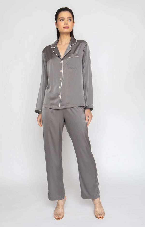 Wrap Up - Ensemble pyjama long - Gris