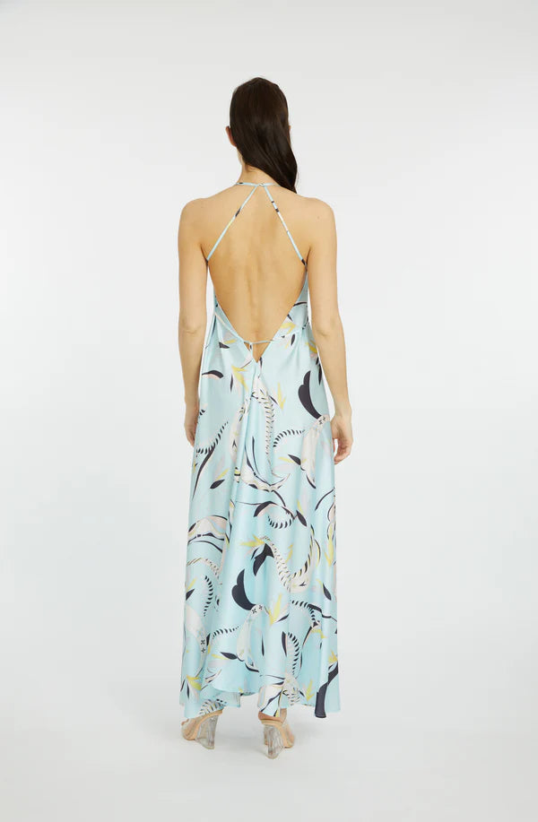 Wrap Up - Robe longue infini - Blue Lagoon