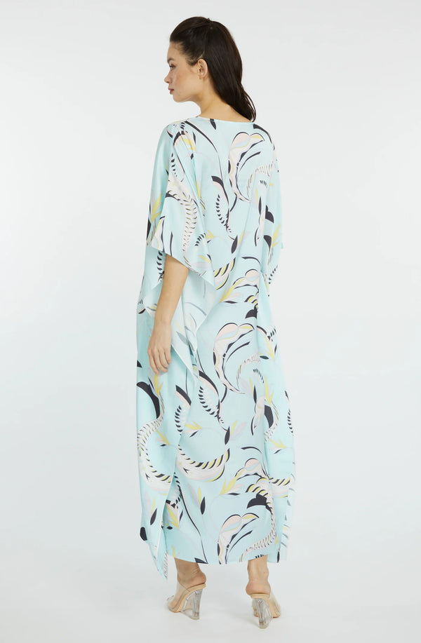 Wrap Up - Caftan long - Blue Lagoon