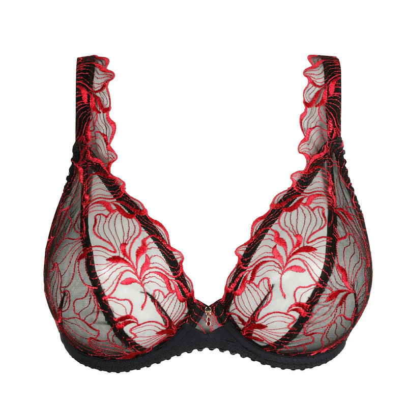 Prima Donna - 0163474 - Springdale - Black Rose - Soutien-gorge décolleté plongeant
