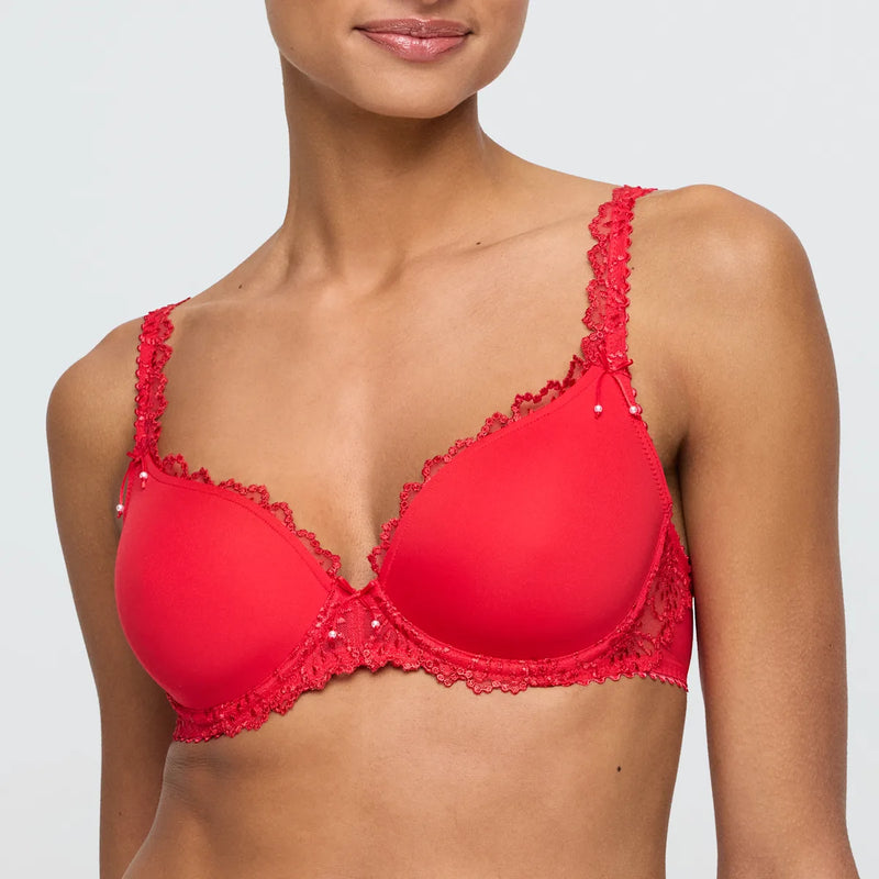 Marie Jo - Jane - 010336 - Rouge - Soutien-gorge rembourré forme coeur