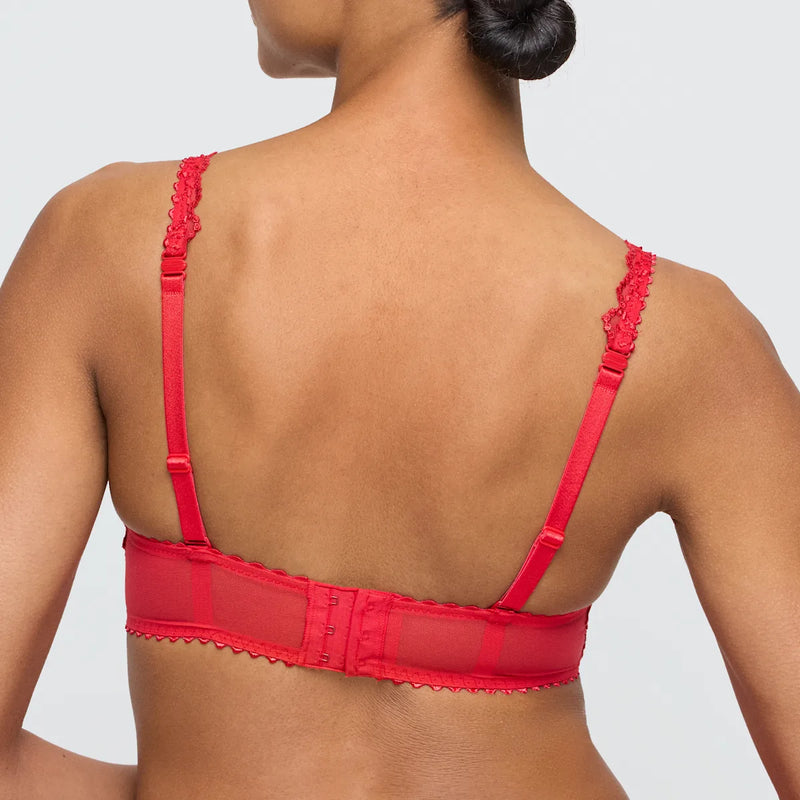 Marie Jo - Jane - 010336 - Rouge - Soutien-gorge rembourré forme coeur