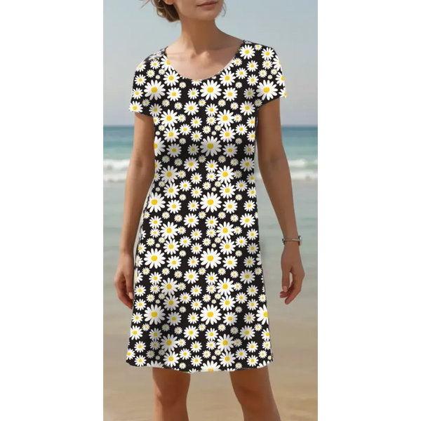 Miss Versa - Robe avec manches ligne trapèze - Rory