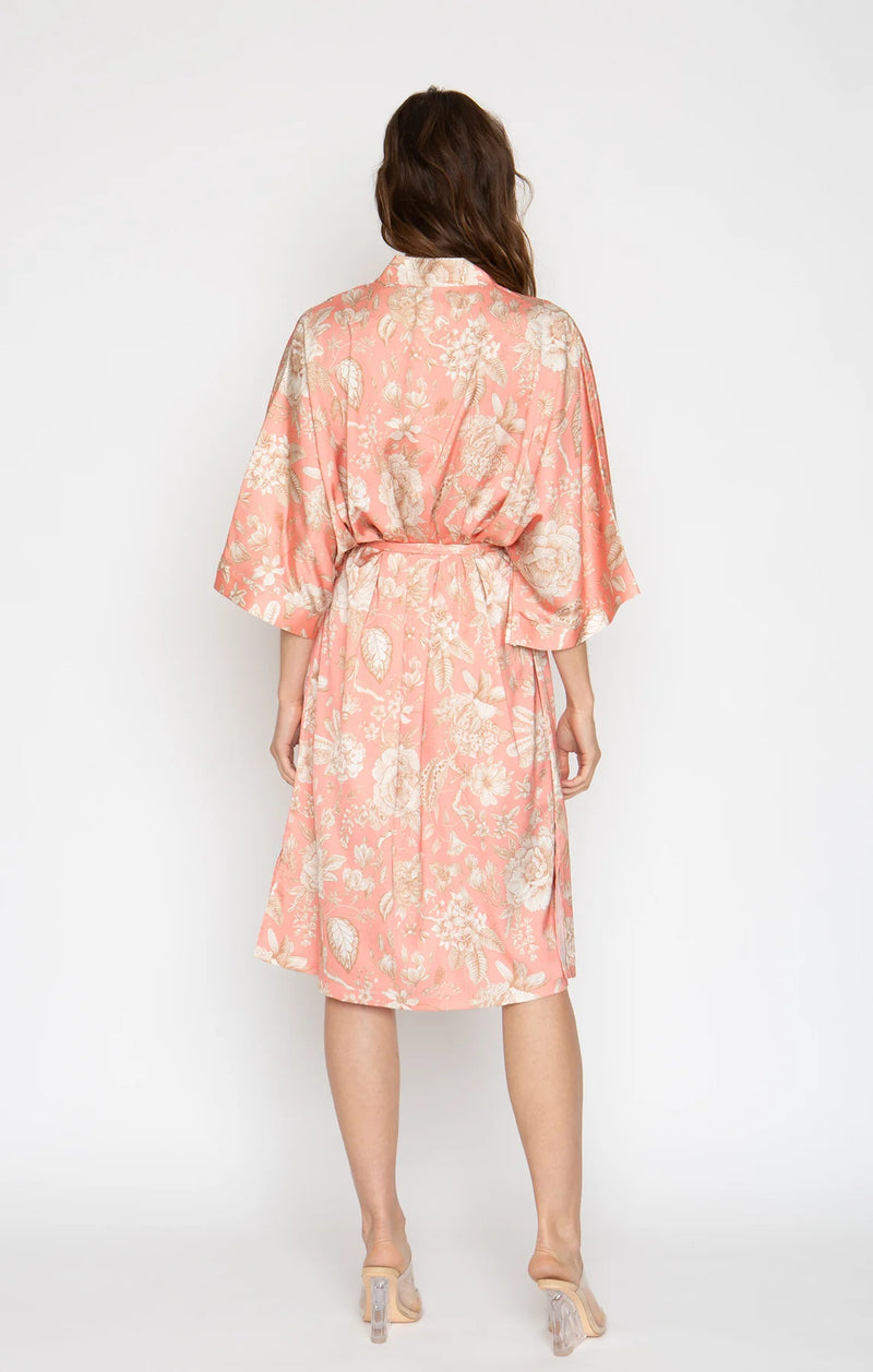 Wrap Up - Kimono en polysoie - Sandy Rose
