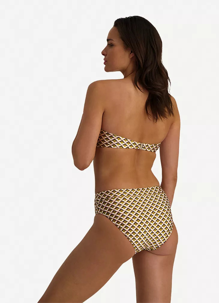 Beachlife - Bas de maillot de bain bikini taille haute - Geometric Play